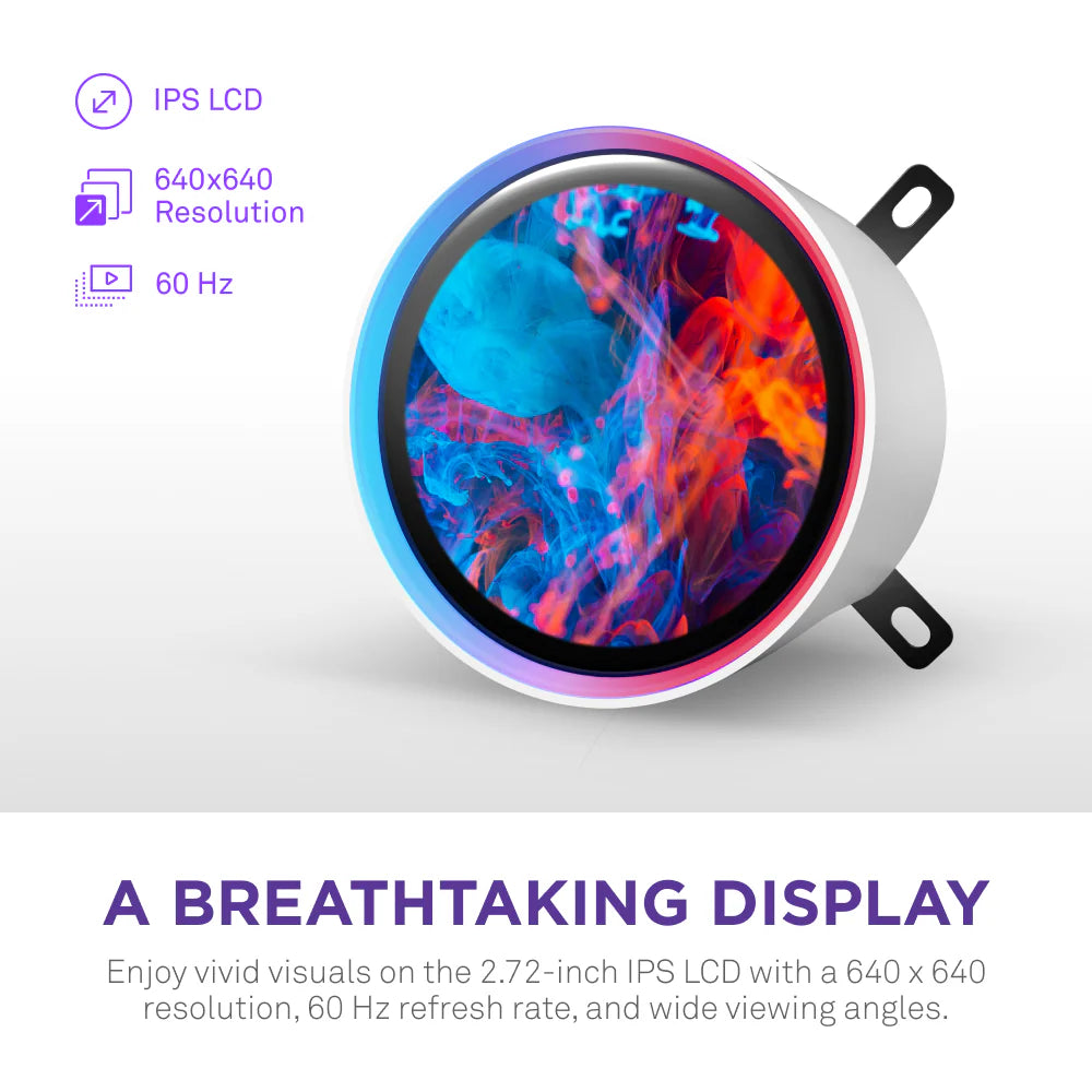 NZXT KRAKEN ELITE 280 RGB CPU COOLER WHT