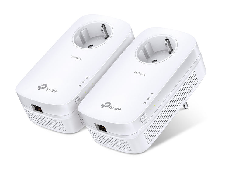 TP-Link TL-PA8010P KIT - Starter Kit - powerline adapter 1GbE HomePlug AV (HPAV) HomePlug AV (HPAV) 2.0 - wall-pluggable