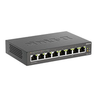 D-Link DGS-1008P-B 8-Port Desktop Gigabit PoE+ Switch