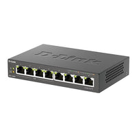 D-Link DGS-1008P-B 8-Port Desktop Gigabit PoE+ Switch