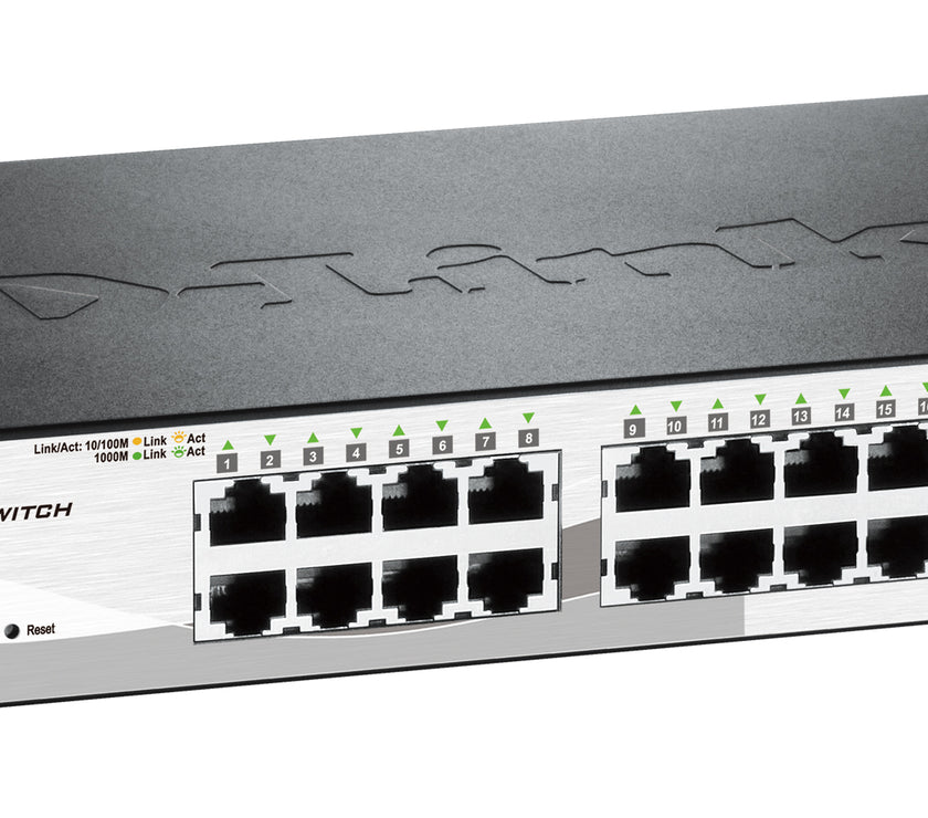 D-Link 16 10/100/1000 Base-T port