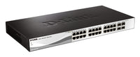D-Link 24-Port 10/100/1000Base-Twith 4 SFP Smart Switch