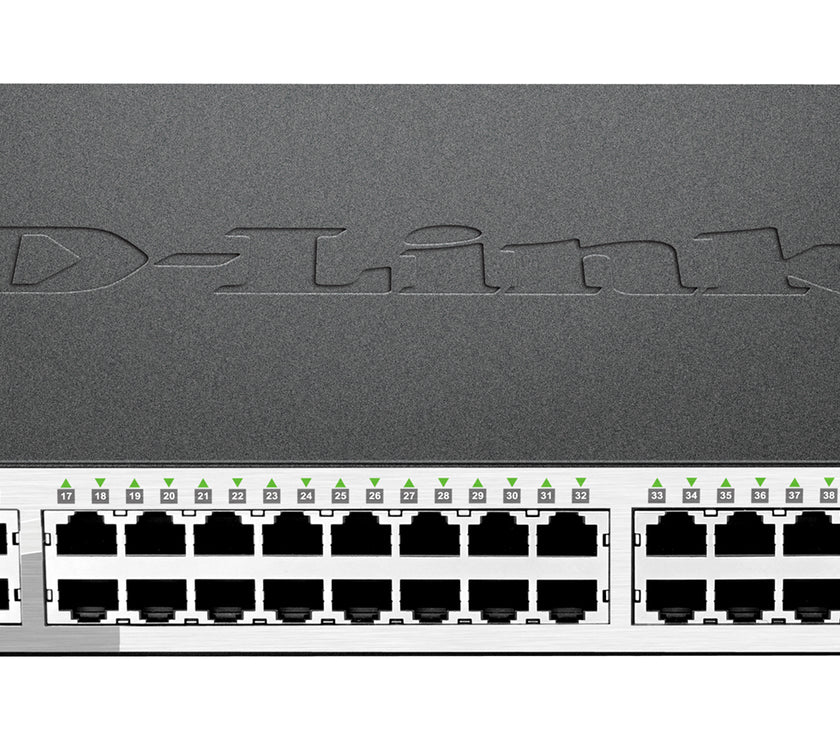D-Link 48 10/100/1000 Base-T port with 4 SFP ports