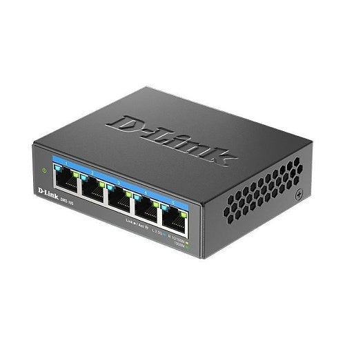 D-Link DMS-105-B 5-Port 2.5G Multi-Gigabit Desktop Switch