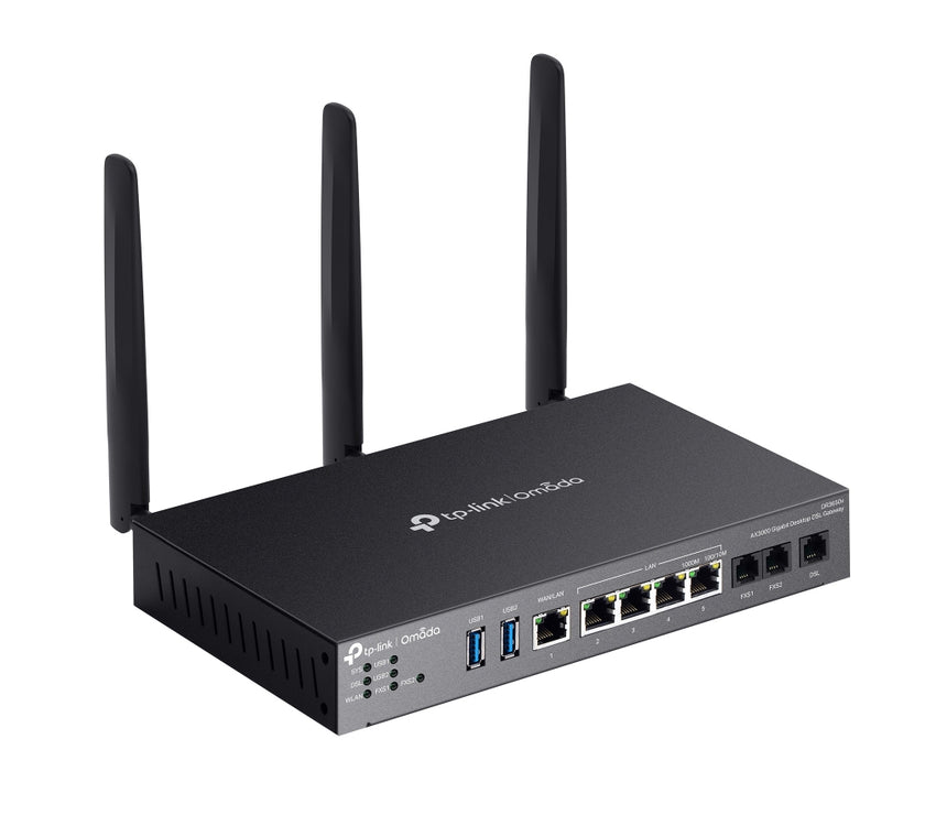 TP-Link Omada DR3650v-4G V1 - gateway - Wi-Fi 6 - cloud-managed