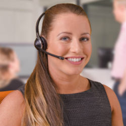 agent AG-1 Monaural NC Headset - AG QD