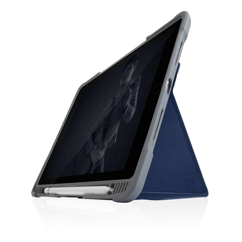 STM Dux Plus Duo Case for iPad 9th/8th/7th gen- Midnight Blue