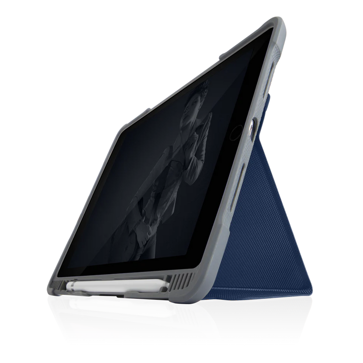 STM Dux Plus Duo Case for iPad 9th/8th/7th gen- Midnight Blue