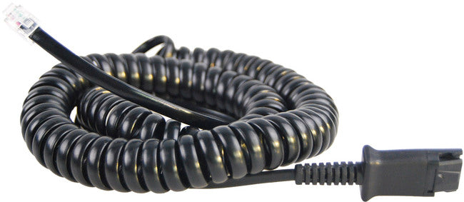 Eartec RJ9/4P4C QD Headset Bottom Cable (U10)