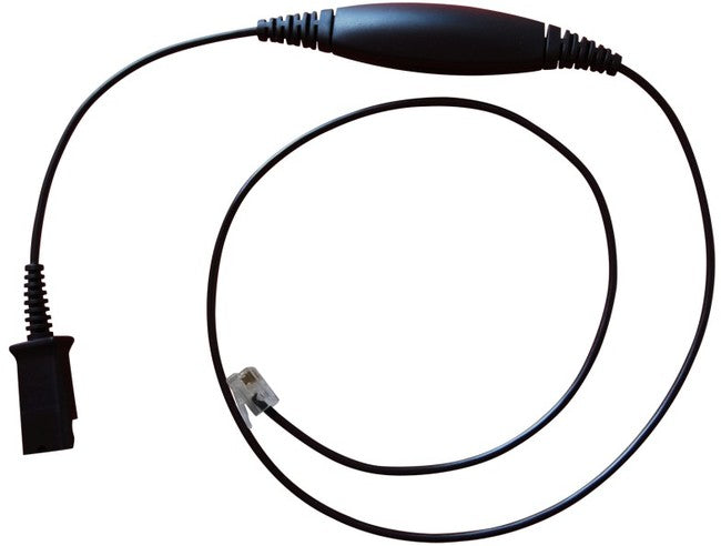 Eartec QD cable for Avaya 16 and 96 series