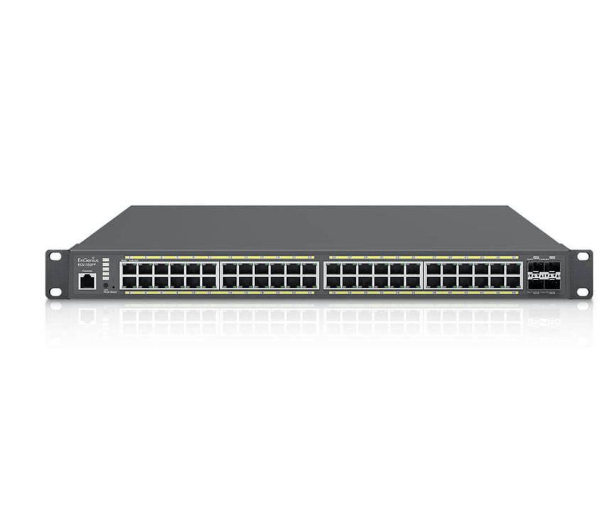 EnGenius ECS1552FP Cloud Managed 740W PoE 48Port Network Switch