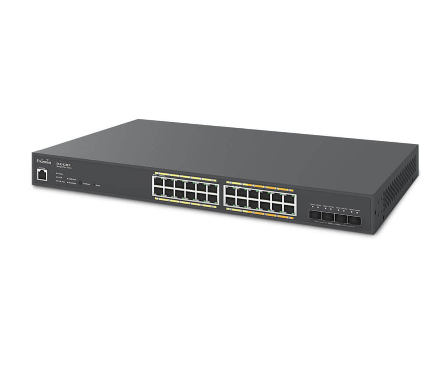 EnGenius ECS1552FP Cloud Managed 740W PoE 48Port Network Switch