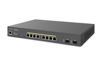 EnGenius ECS2510FP Cloud Managed 8-Port 240W PoE+ Multi-Gig 2.5 Gb Switch