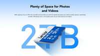 Lexar® BLUE PLUS microSDXC™ UHS-I Card 128GB