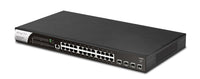DrayTek VigorSwitch P2282x L2+ Managed 24-Port Gigabit PoE Switch