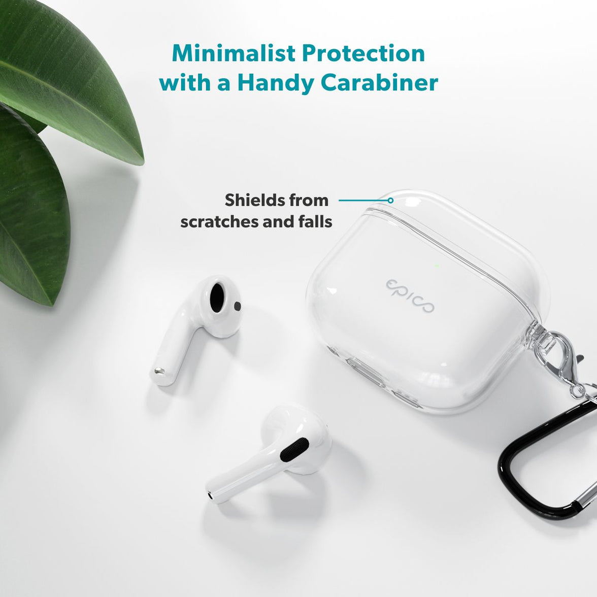 Epico Transparent Cover Airpods 4/4(ANC)