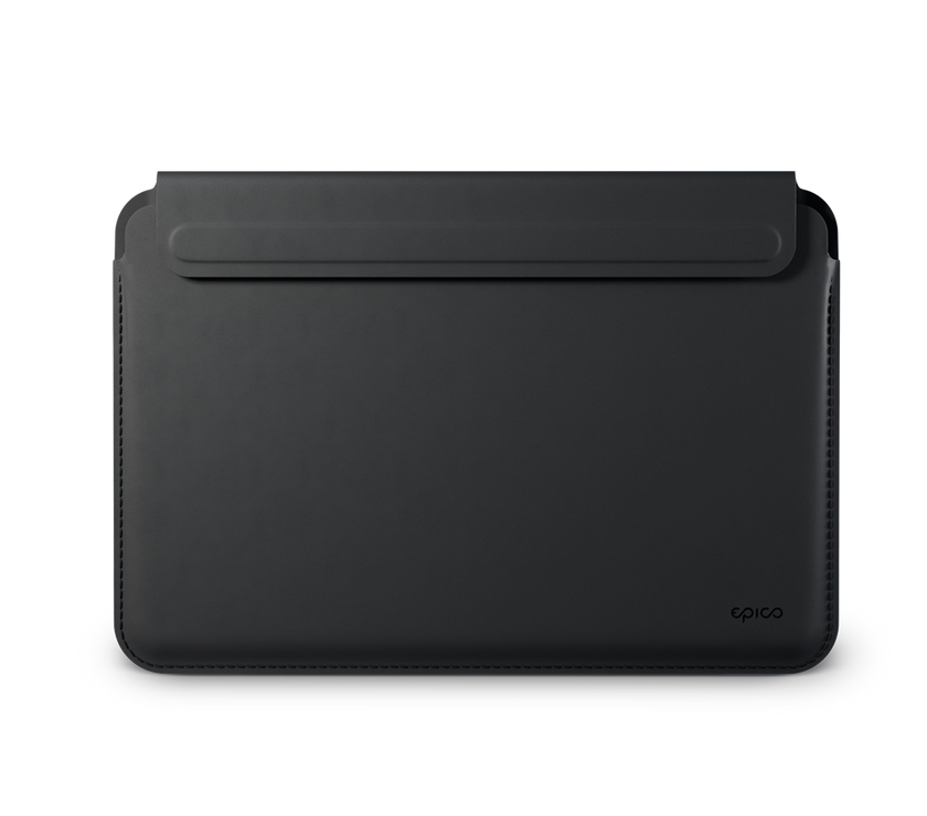 Epico Leather Sleeve for Macbook Air/Pro 13.3 - black