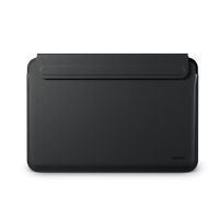 Epico Leather Sleeve for Macbook Air/Pro 13.3 - black