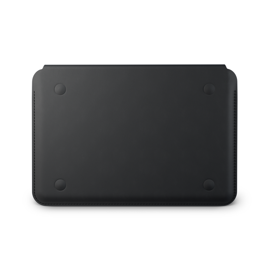 Epico Leather Sleeve for Macbook Air/Pro 13.3 - black