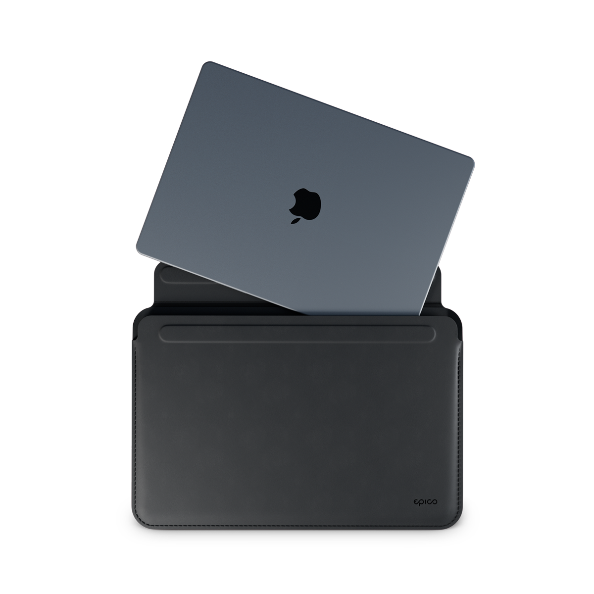 Epico Leather Sleeve for Macbook Air/Pro 13.3 - black