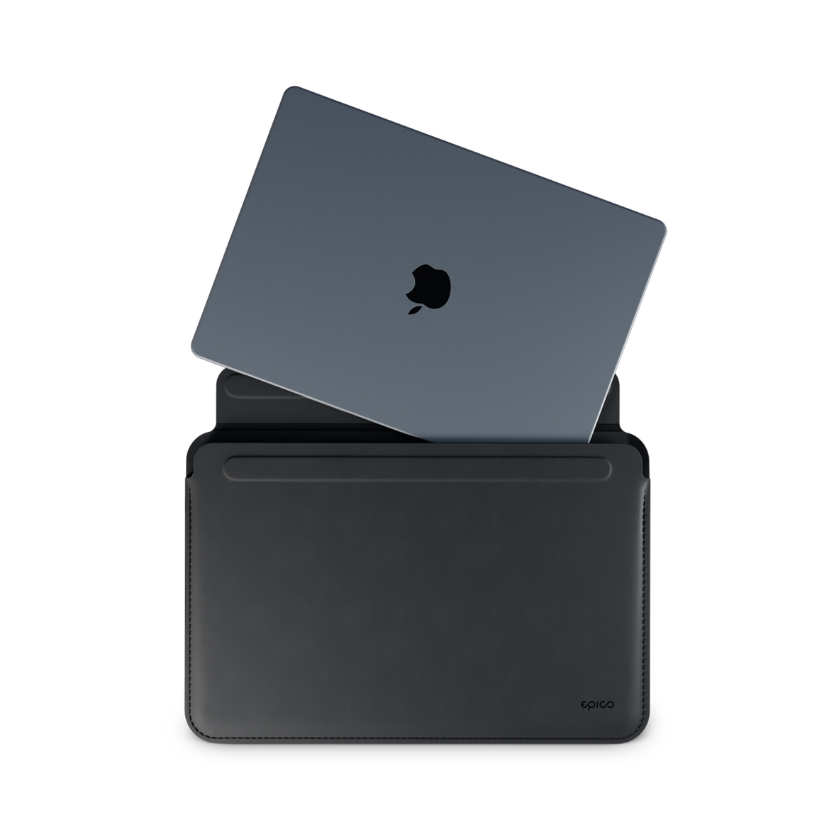 Epico Leather Sleeve for Macbook Air/Pro 13.3 - black