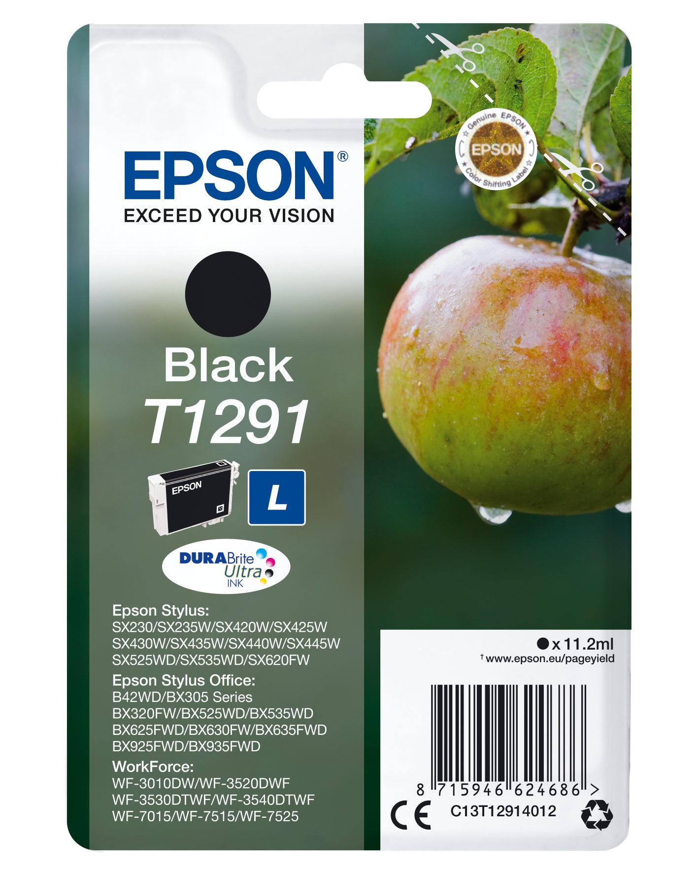 T1291 Black Ink