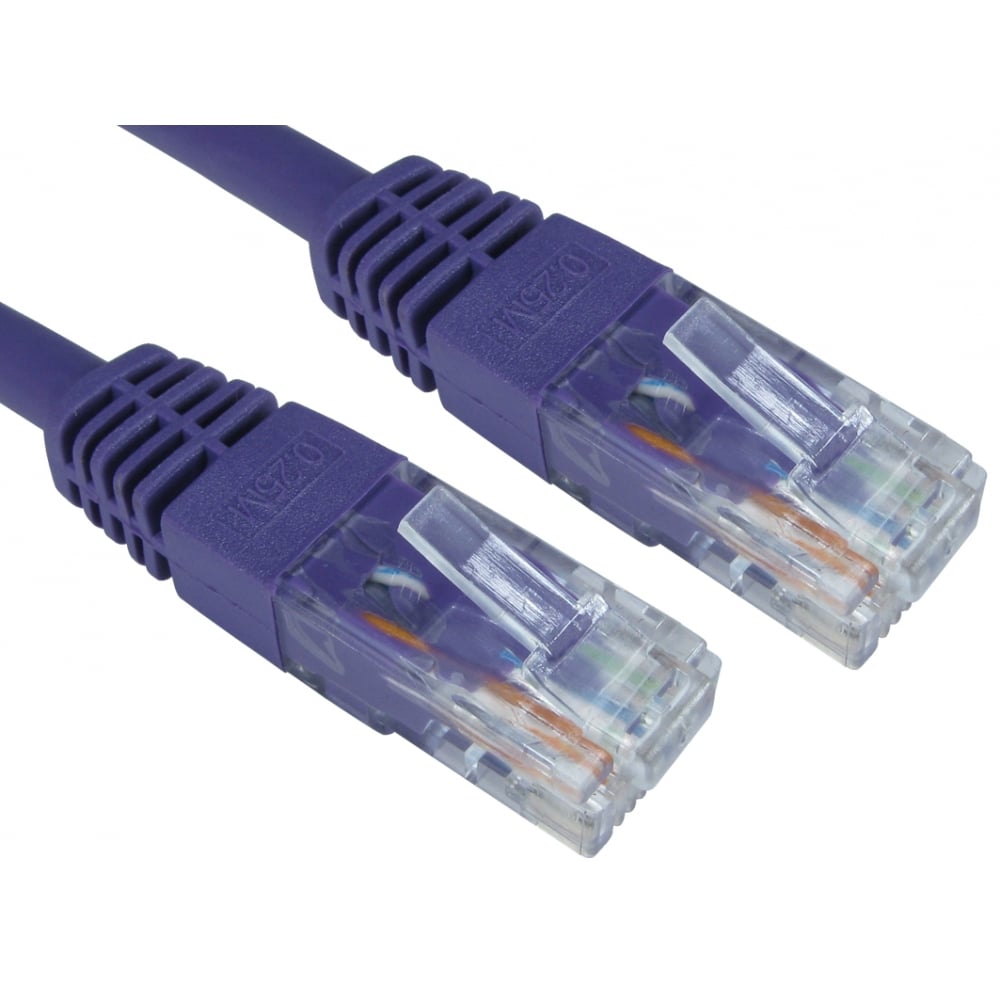 1MTR CAT 6 UTP PVC - VIOLET