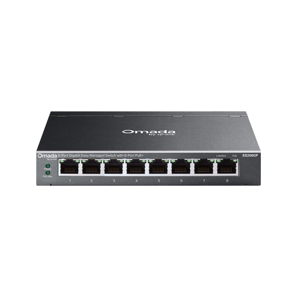 TP-LINK 8-Port Managed Swtch w/8Port PoE