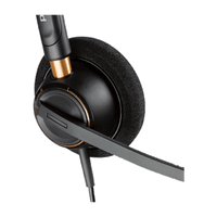Poly EncorePro 525 Microsoft Teams Certified Stereo with USB-A Headset
