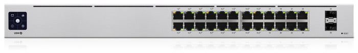 Ubiquiti USW-24-POE Gen 2, AC/DC, Internal, 120W, (24) 10/100/1000 RJ45 Ports, (2) 1G SFP