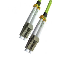Cables Direct 1m OM5 LC-LC L/Green