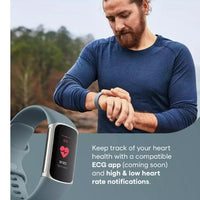 FitBit Charge 5 Platinum/Mineral Blue