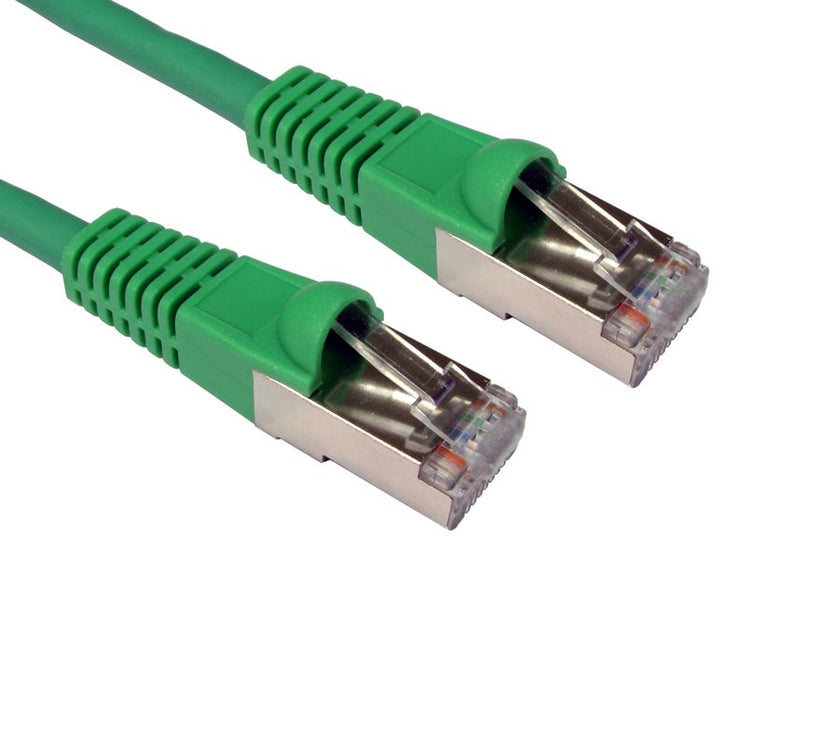 CDL 0.5m Cat6A Patch Cable - Green