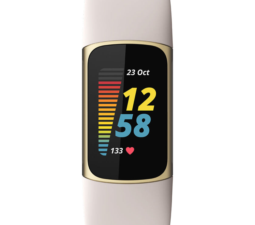 FitBit Charge 5Soft Gold/Lunar White