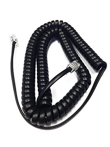 TITAN HANDSET CORD 12FT BLK