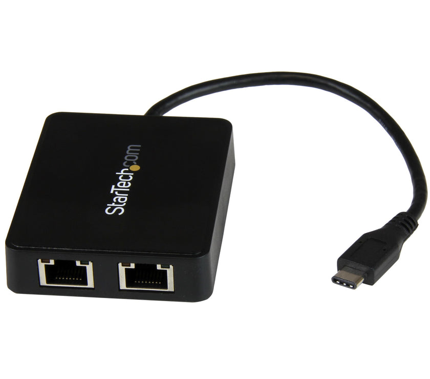 StarTech.com USB-C to Dual GbE Adapter