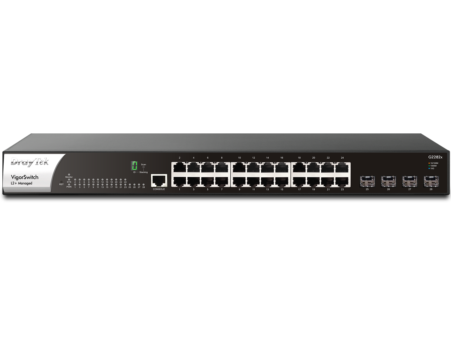 DrayTek VigorSwitch G2282x L2+ Managed 24-Port