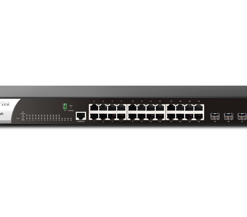 DrayTek VigorSwitch G2282x L2+ Managed 24-Port
