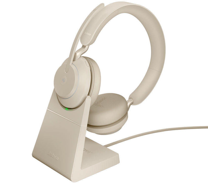 Jabra Evolve2 65 Link380c MS Stereo Stand Beige *EOL*