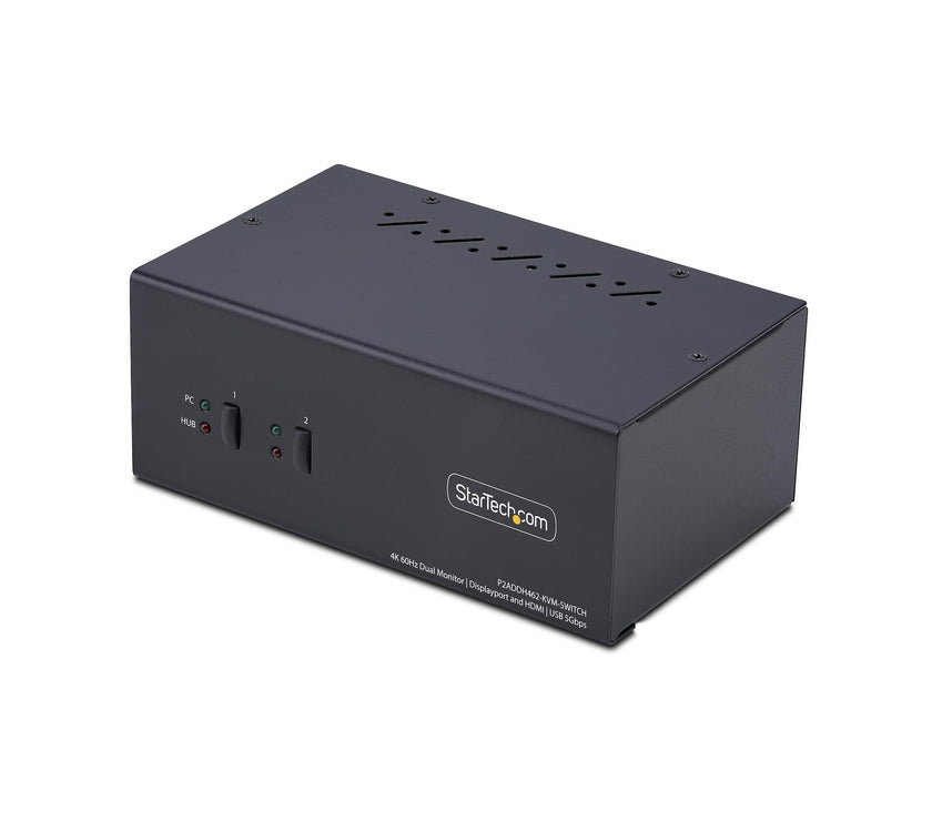 StarTech.com 2-Port DP+HDMI KVM