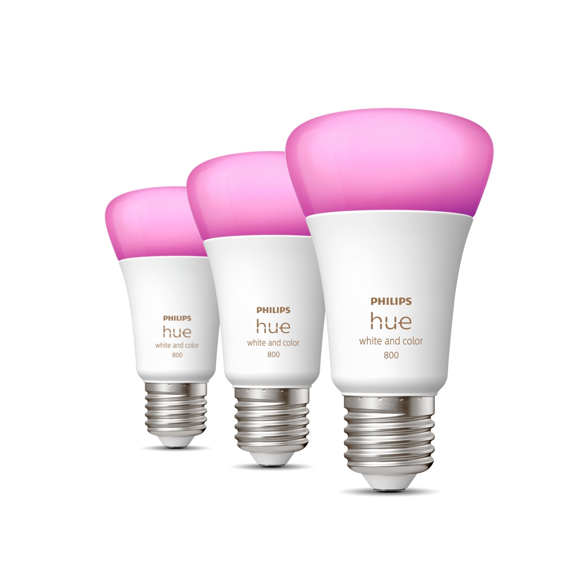 Philips Hue White And Colour Ambiance 6.5W E27 3Pack