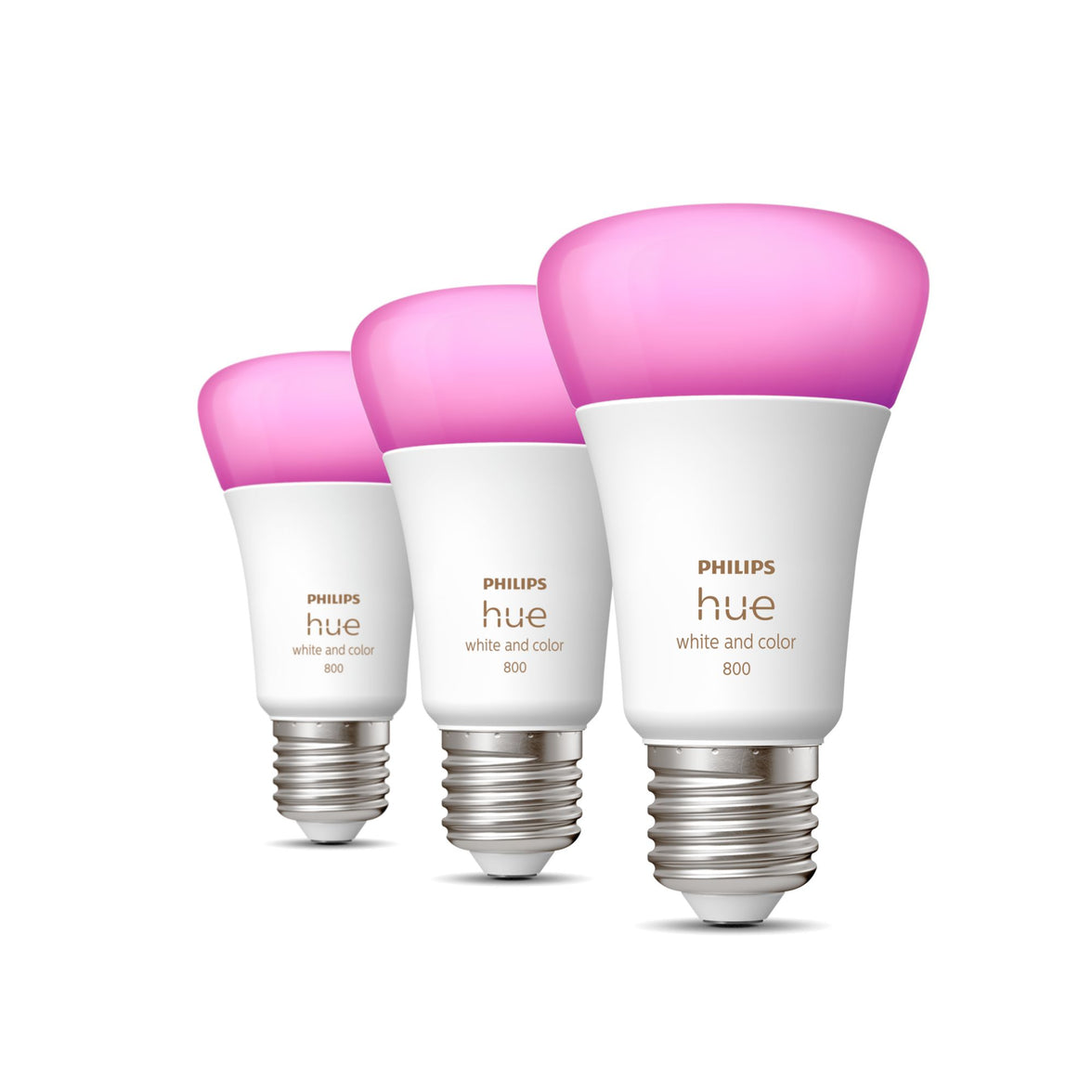 Philips Hue White And Colour Ambiance 6.5W E27 3Pack