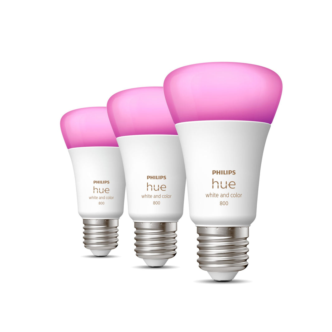Philips Hue White And Colour Ambiance 6.5W E27 3Pack