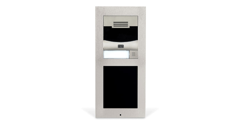 2N IP Solo without Camera Surface Mount (includes surface mount frame) - Brushed Nickel