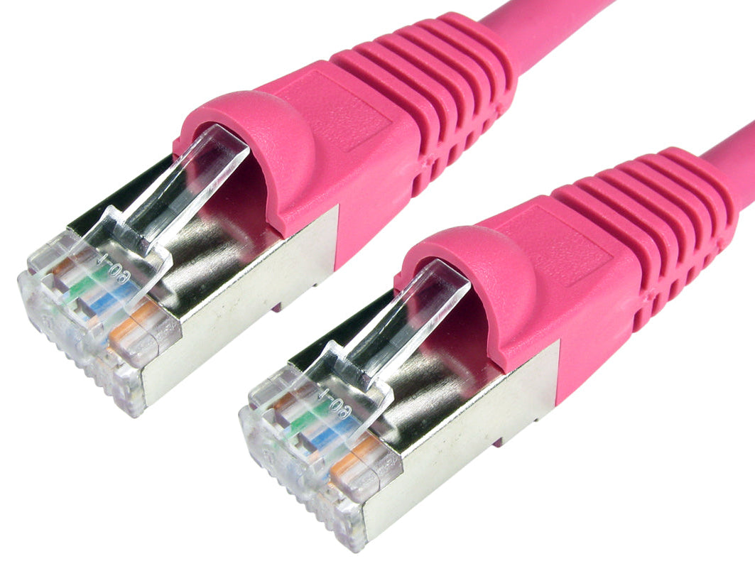 CDL 2m Cat6A Patch Cable - Pink