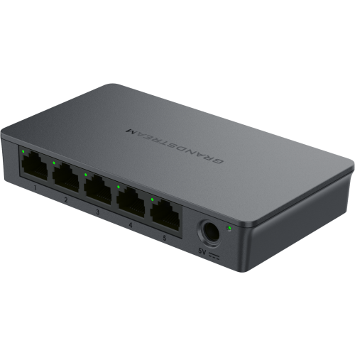 Grandstream GWN7700 UNMANAGED 5-PORT GBE SWITCH (PLASTIC CASE)