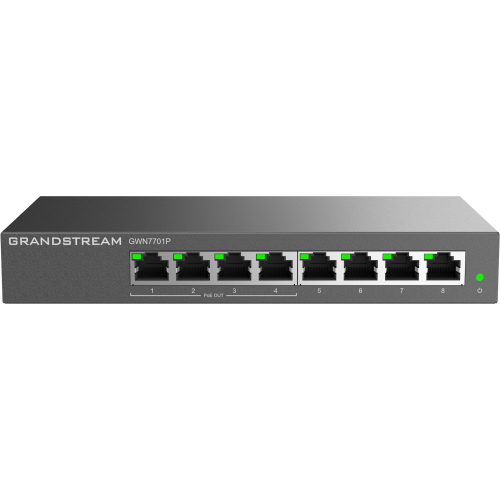 GWN7701P UNMANAGED 8-PORT (4 X POE) SWITCH