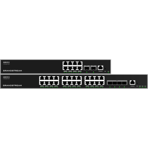 GWN7813 SWITCH L3 24 X GBE, 4 X SFP