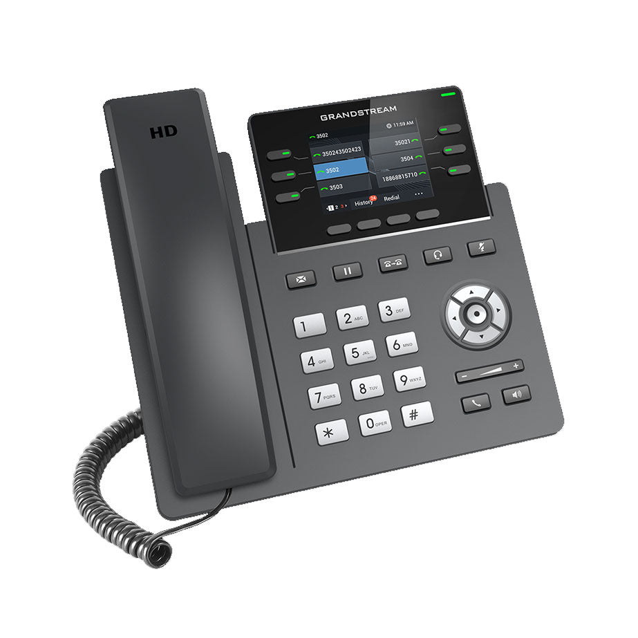 Grandstream GRP2613 ITSP 3-line Carrier-Grade IP Phone
