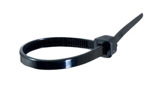 Titan CABLE TIES 160MM X 4.8MM (PK 100) BLACK